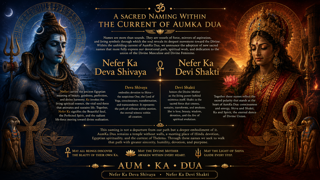 A Sacred Naming Within the Current of AumKa Dua