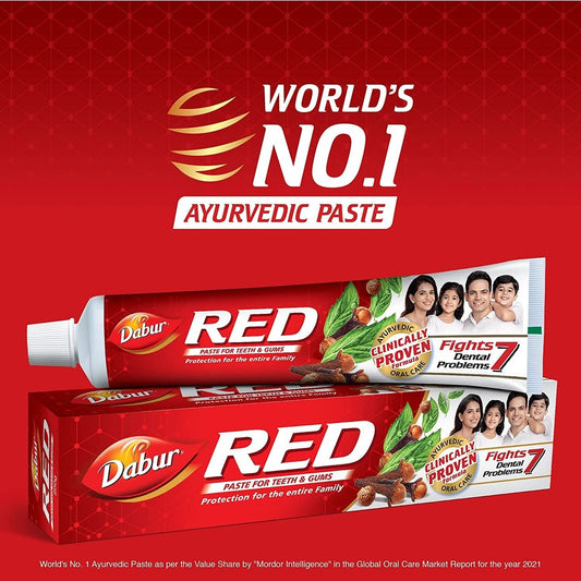 Dabur Red Toothpaste – Ayurvedic Oral Care